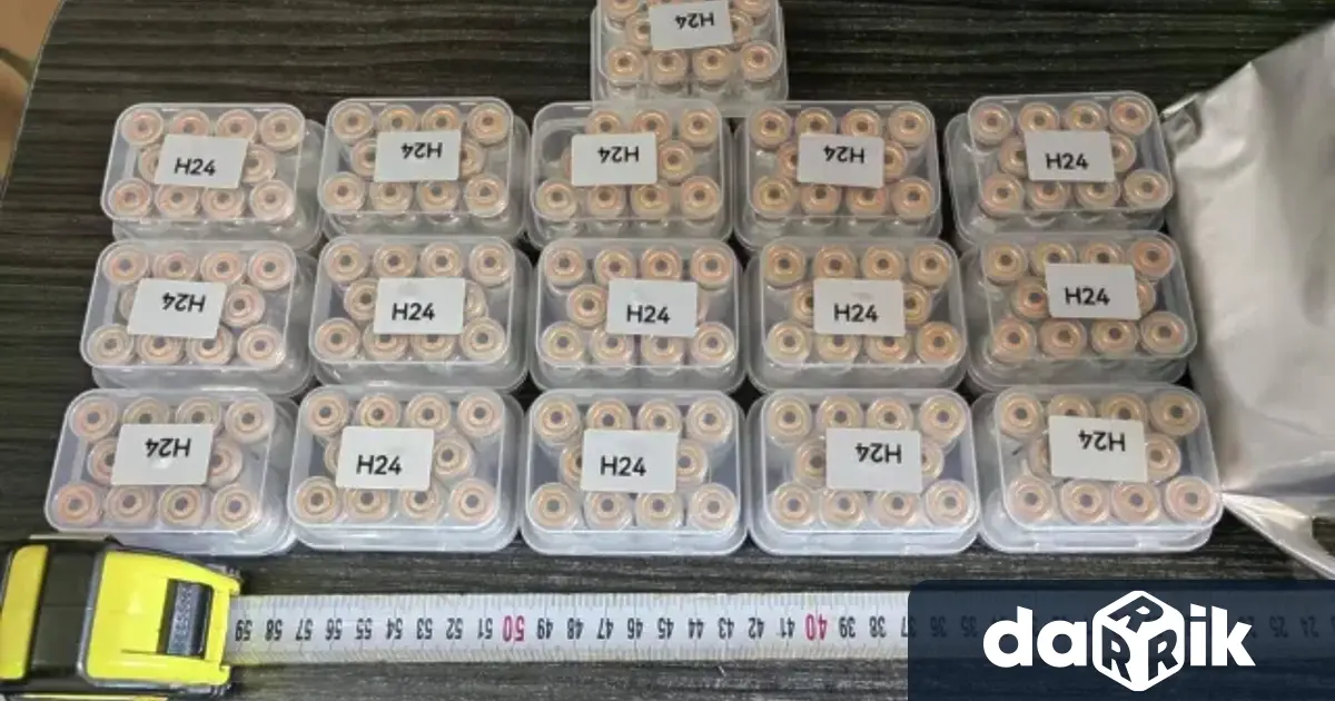 Мъж на 42 години е задържан за производство на хормонални