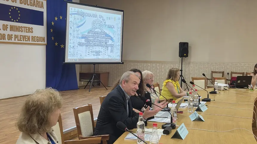  Областният шеф Иван Петков публично закри Кръглата маса на ОМЕП България в Плевен 