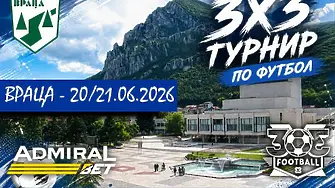 3x3 ФУТБОЛ ВРАЦА 2026