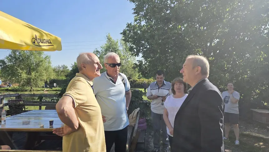 Областният управител Иван Петков даде старт на Държавното първенство по спортен риболов за хора със зрителни увреждания 