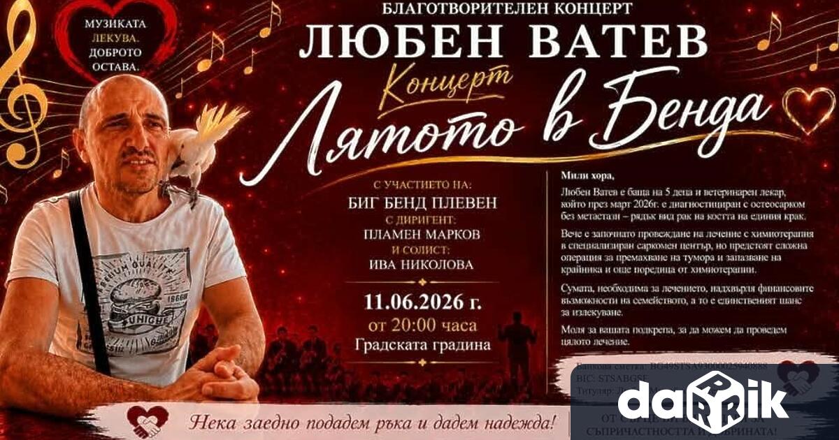 Традиционните си концерти на открито започва от 11 юни четвъртък