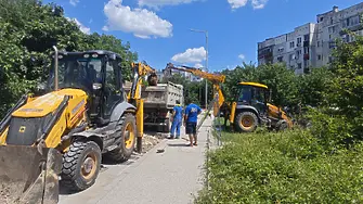 Започна реконструкция и доизграждане на вътрешна водопроводна мрежа в жк „Дружба“ 3 и 4 и промишлена зона