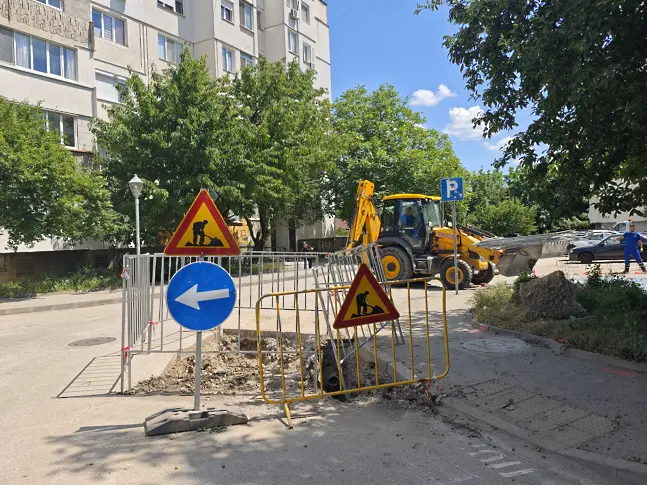 Започна реконструкция и доизграждане на вътрешна водопроводна мрежа в жк „Дружба“ 3 и 4 и промишлена зона
