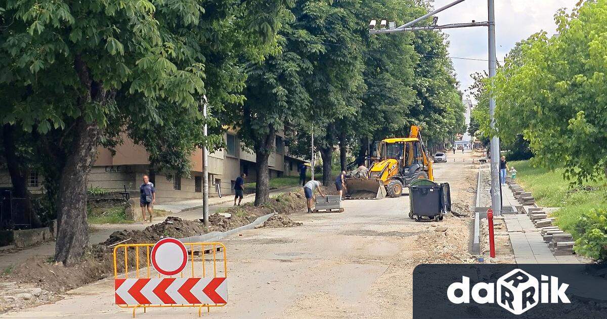 Временната организация на движението по ул Шипка в гр Плевен