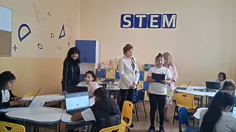 STEM център по математика, информатика и зелени технологии отвори врати в Обединено училище „Св. Св. Кирил и Методий“ в с. Търнене