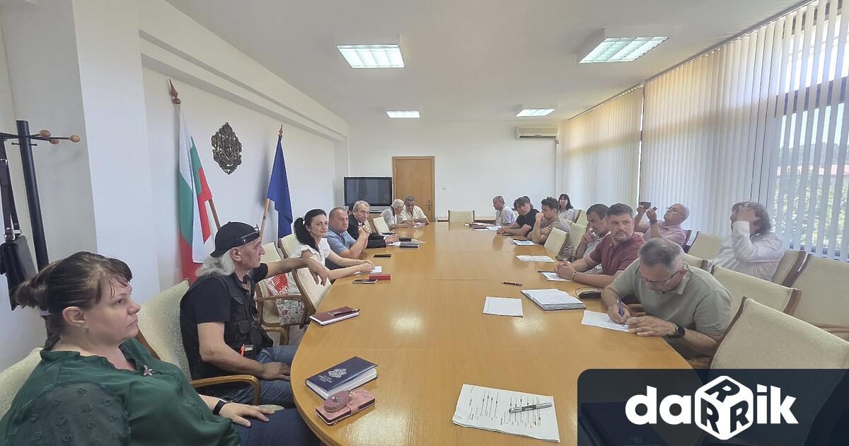 Днес под председателството на областния управител Иван Петков се проведе
