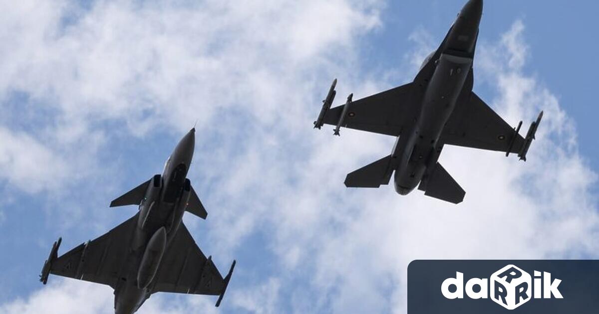 Българските изтребители F 16 Block 70 се включиха в първо