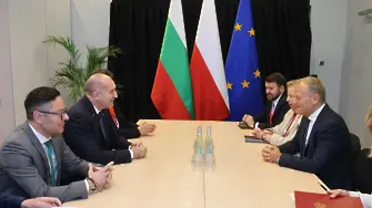 Радев и Туск обсъдиха разширяването на двустранното икономическо партньорство
