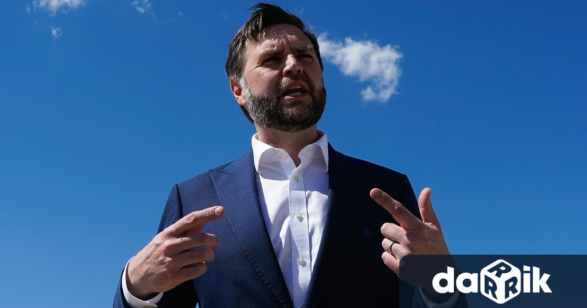 Вицепрезидентът на САЩ Джей Ди Ванс пристигна тази сутрин в