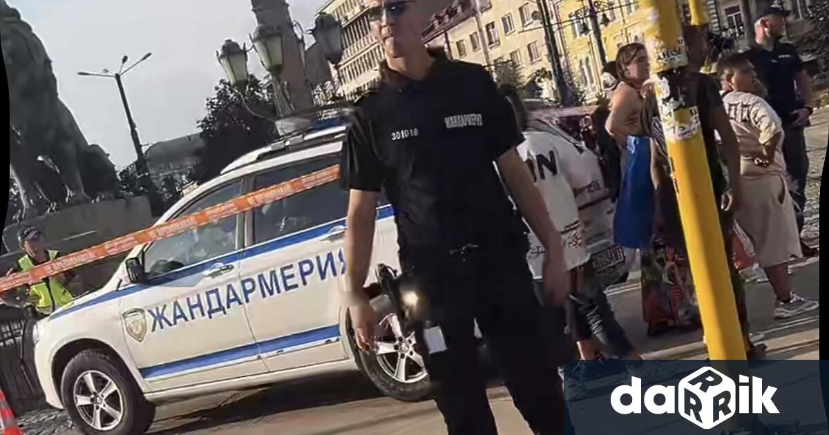 Трима души бутнаха мъж от Лъвов мост а столичната полиция