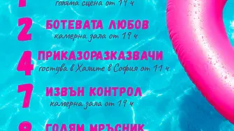 Програма за представленията на ДКТ -Враца през м. юли