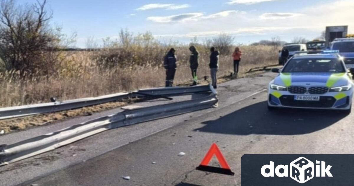 Сериозен пътен инцидент е станал в района на Невестино по