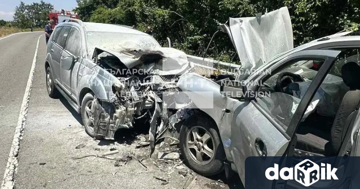 Двама шофьори пострадаха при катастрофа на пътя Бургас – Малко