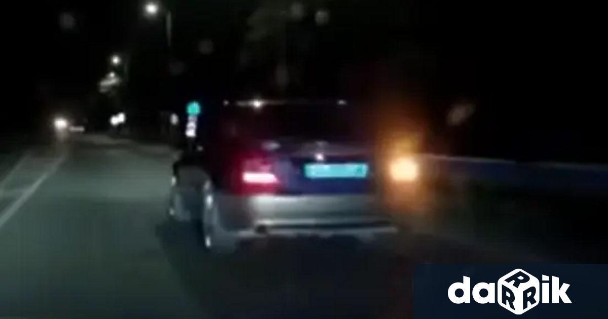 ГДНП разпространи кадри от гонката с 21 годишния шофьор карал