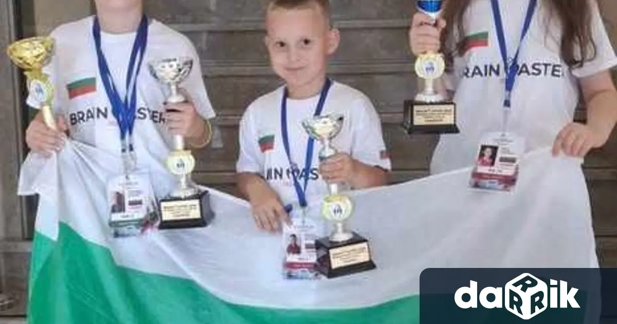 Шестталантливи деца от Козлодуй представиха достойно България на Международната олимпиада