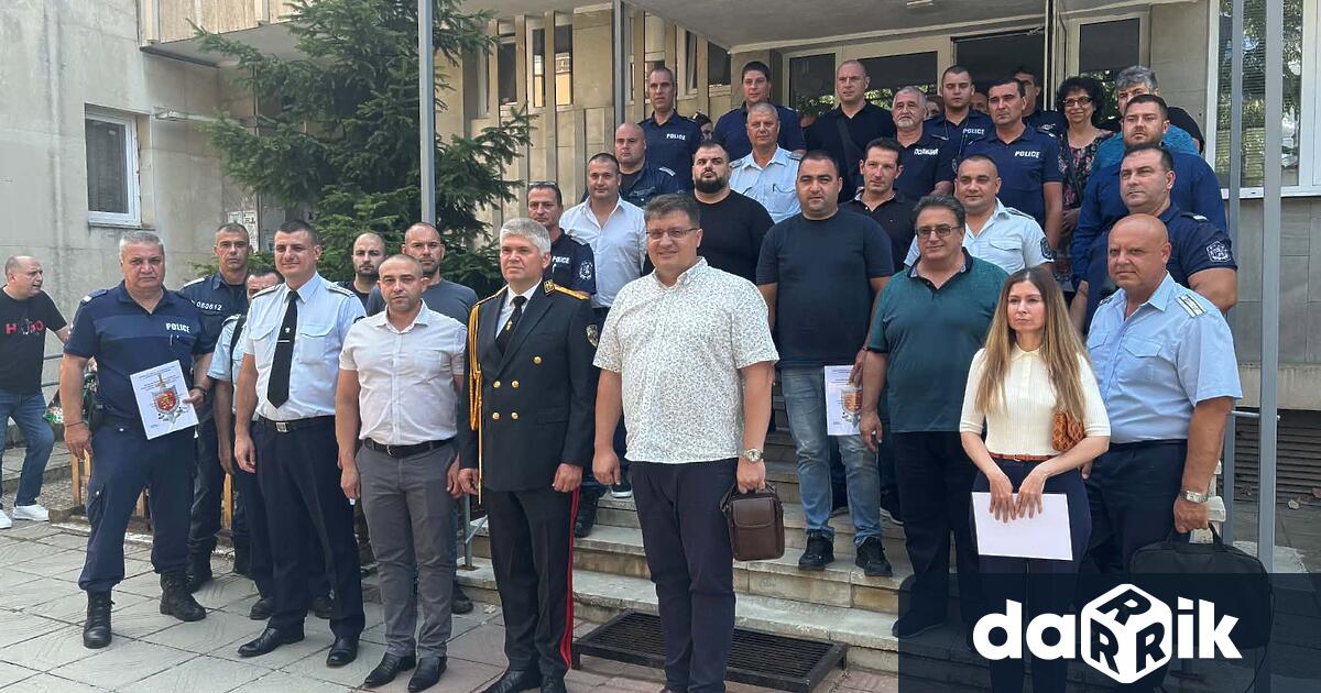 По повод професионалния празник на Министерството на вътрешните работи бяха
