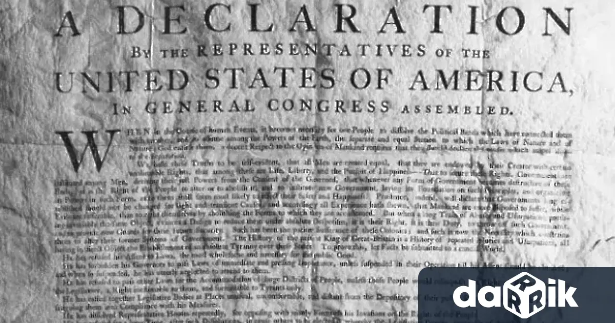 На 4 юли 1776 г на континентален конгрес във Филаделфия