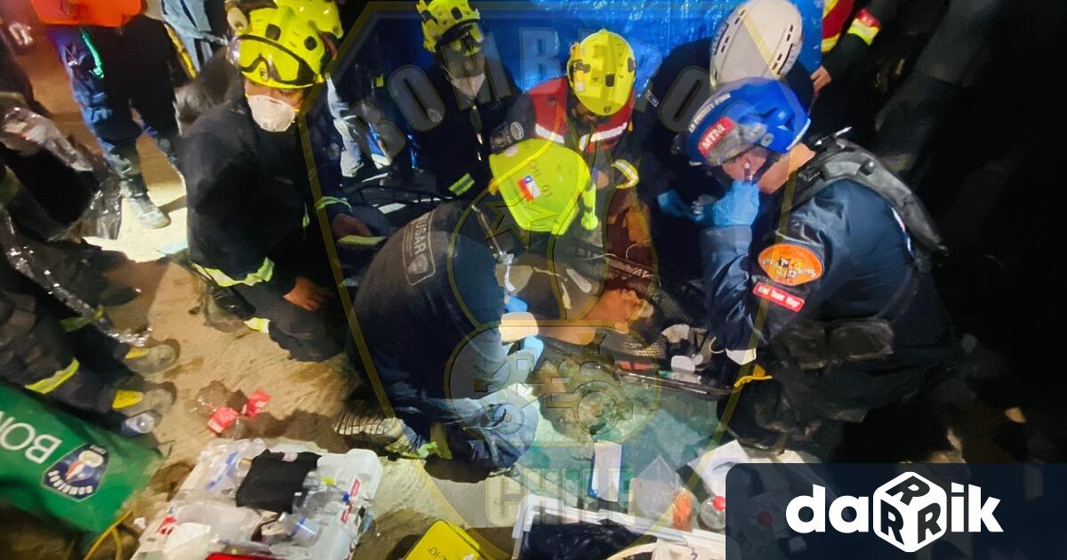 Мъж е открит жив след като е бил осем дни