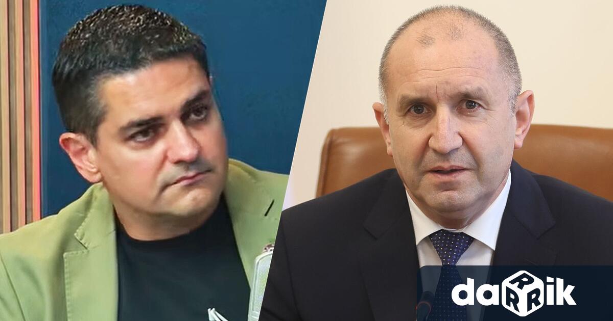 Лидерът на МЕЧ Радостин Василев бе гост в Денят на