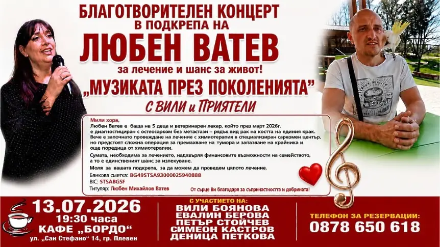 Културните прояви в Плевен тази седмица