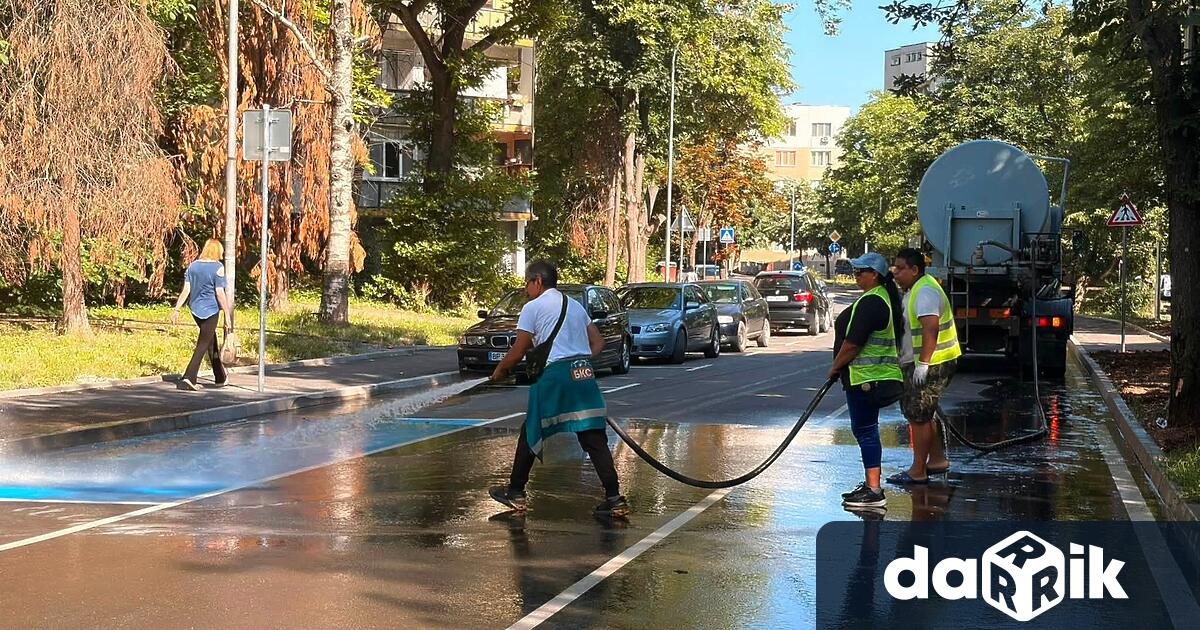 Продължават дейностите по поддържане на зелените площи и обществените пространства