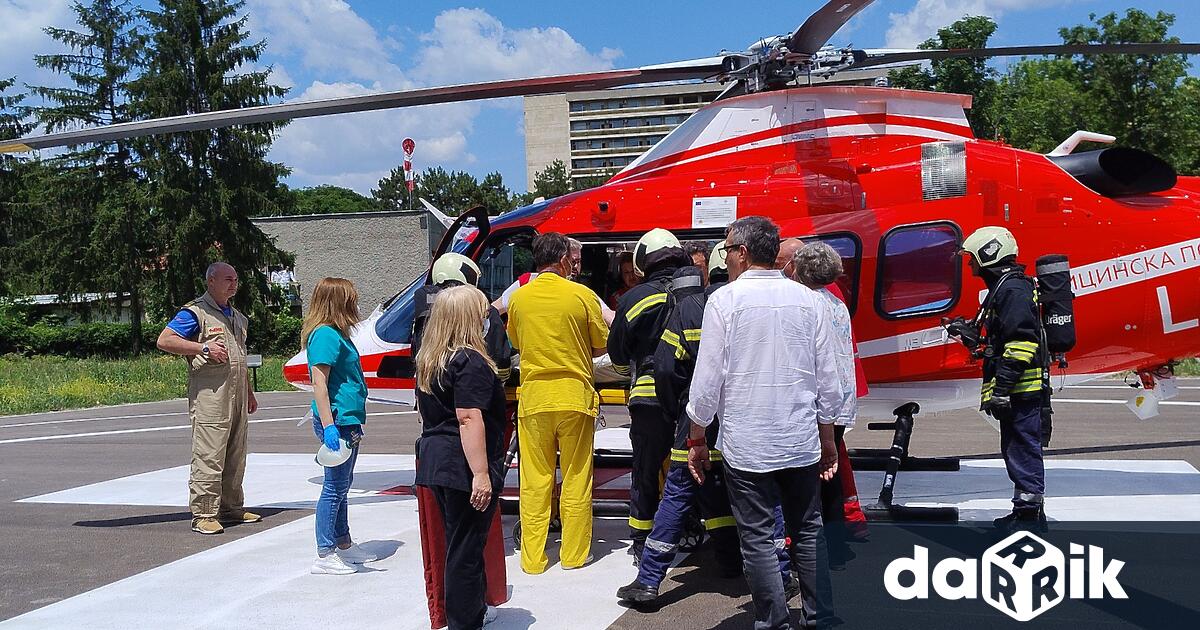 Въздушна линейка ще транспортира 13 годишно момче от Сандански до