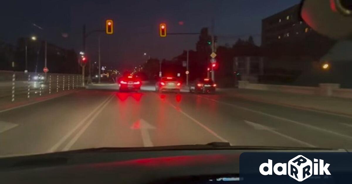 Трима души бяха глобени за гонка в центъра на София