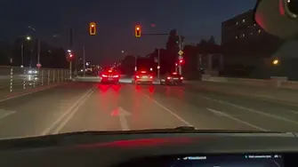 Гонка в центъра на София, трима са глобени (ВИДЕО)