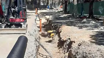 Започна реконструкция на водопровода по ул. „Васил Левски“ в Плевен, гражданите трябва да осигурят достъп до водопроводните отклонения