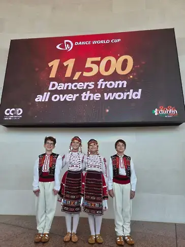 Първи медал за България на Световните финали по танци в Дъблин! Нашите таланти взривиха Световната купа с феноменално представяне 