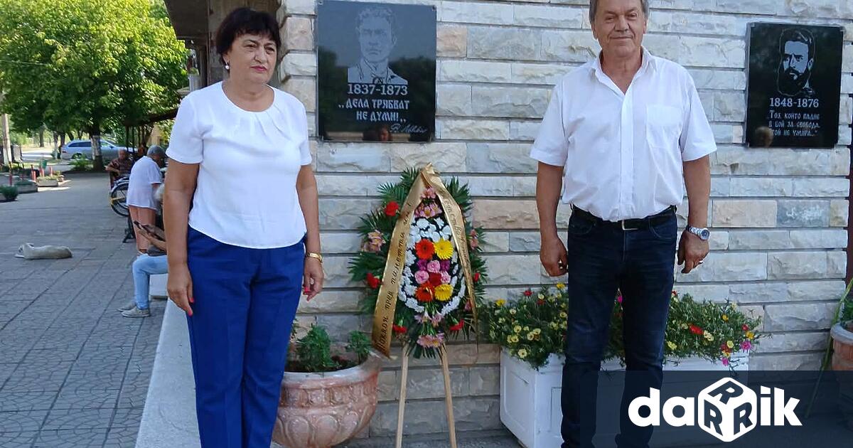Паметна плоча на българският национален герой Васил Левски бе открита
