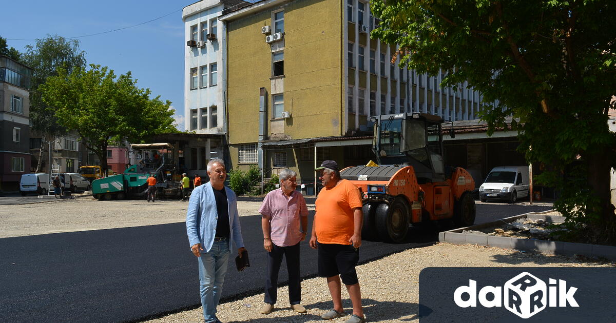 Предстои отварянето на най големия паркинг в центъра на Монтана