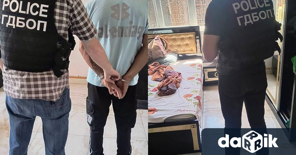 Арестувани са мъж на 30 г и жена на 41