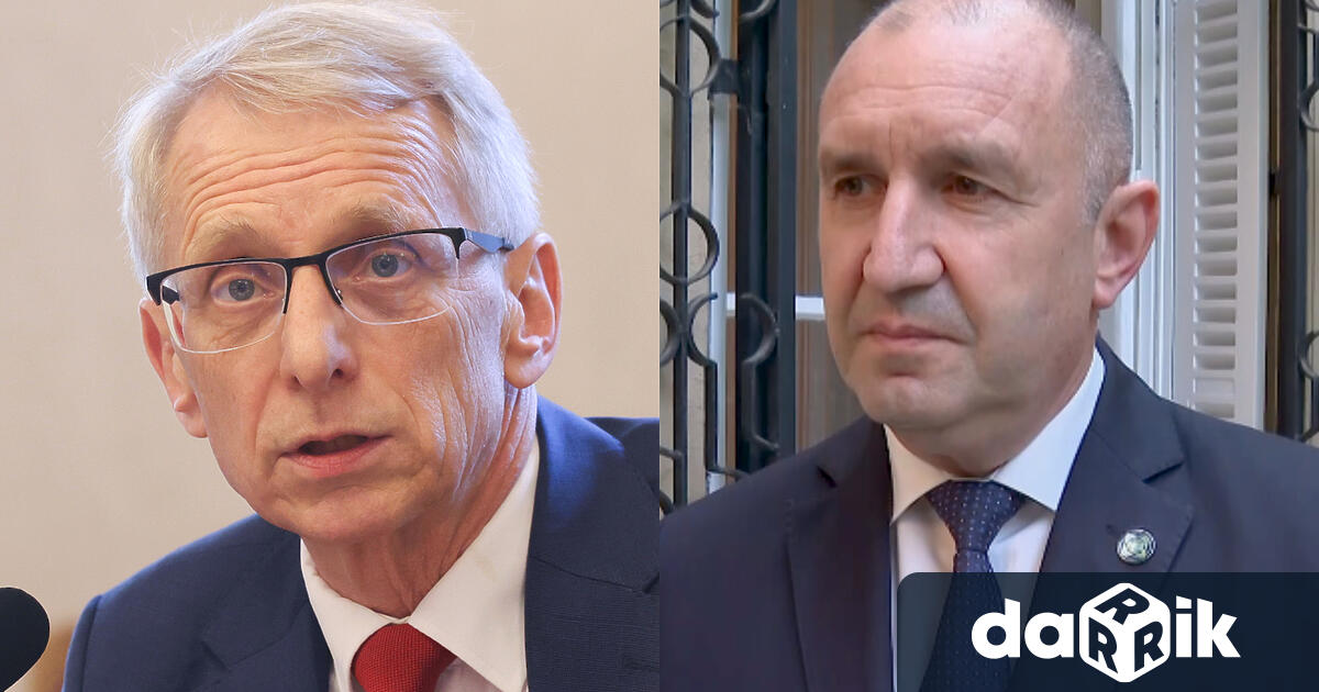 Николай Денков разкритикува президента Румен Радев за позицията му след