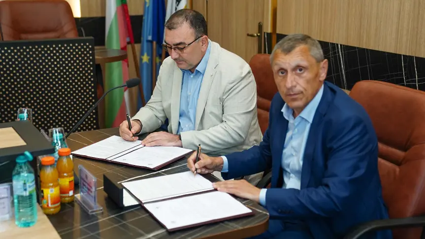 МУ – Плевен и Българският ветеринарен съюз подписаха споразумение за стратегическо сътрудничество