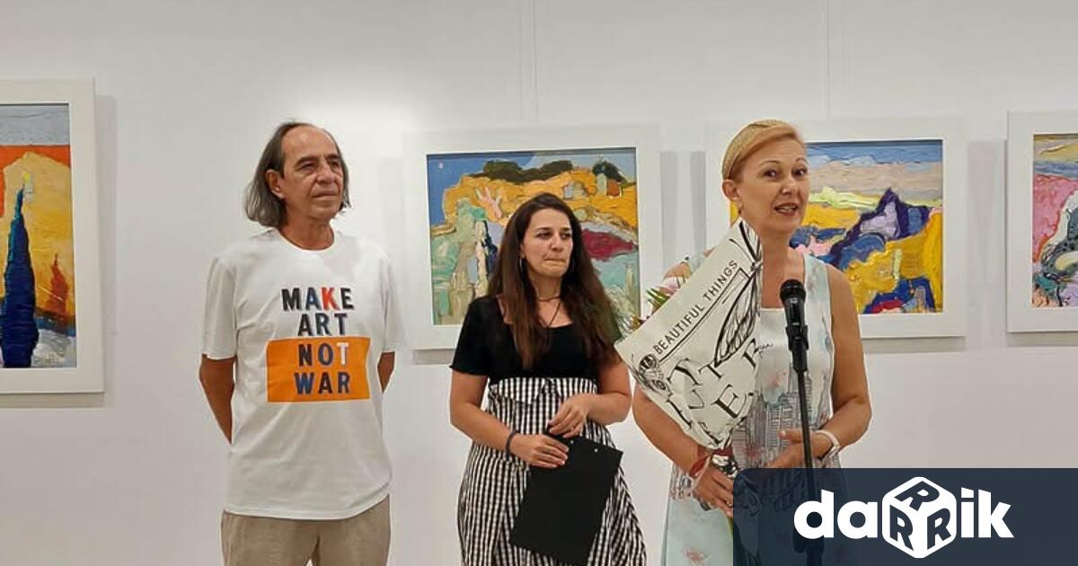 Самостоятелна изложба на живописеца Георги Андонов беше открита тази седмица