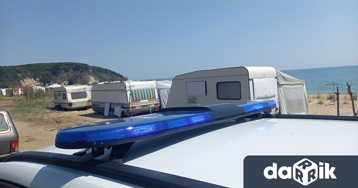 Мащабна съвместна акция срещу незаконното къмпингуване по Южното Черноморието беше