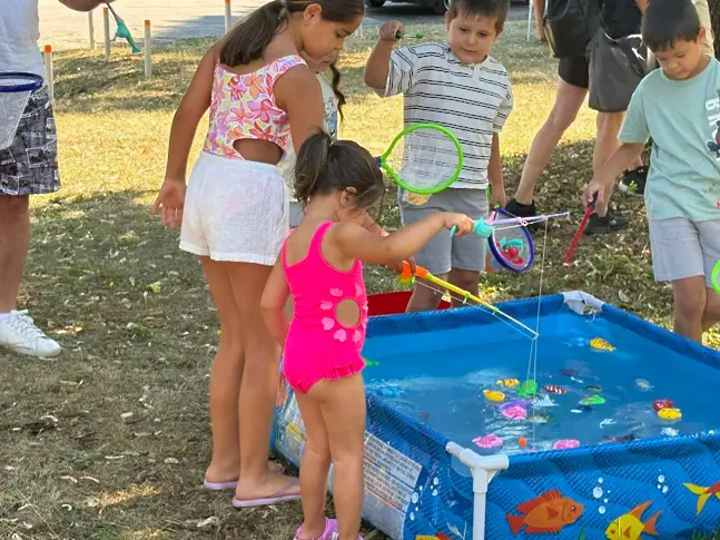 Водни забавления за децата на Враца