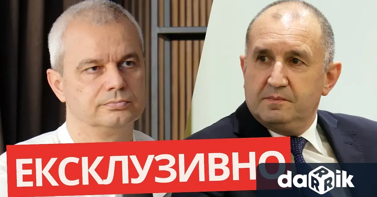 Лидерът на Възраждане Костадин Костадинов бе гост в Седмицата на