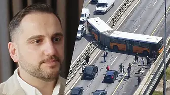 Как автобус скъса мантинелата на „Цариградско шосе“ в София? Говори шефът на СОС!