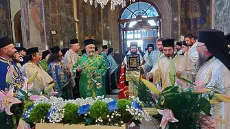 Чудотворната мироточива Хавайска икона на Пресвета Богородица бе тържествено посрещната във Видин