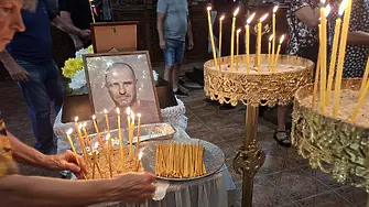 Кричим се прощава с убития в Пловдив Георги Кузев на рождения му ден