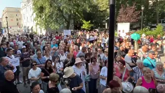 Протест за справедливост за Георги Кузев пред съда в Пловдив