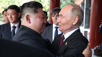 Ким Чен-ун към Путин: Северна Корея и Русия задълбочават отношенията си