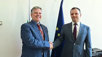 Правосъдният министър се срещна с американския шарже д`афер Мартин Макдауъл