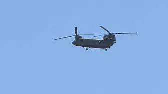 Военен хеликоптер на НАТО кацна няколко пъти в Горна Оряховица