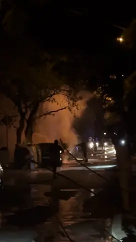 Пожар в столичния квартал „Лагера“ (снимки)