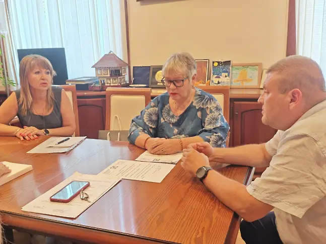 Кметът на Плевен се срещна с новото местно ръководство на синдикатите в здравеопазването към КНСБ