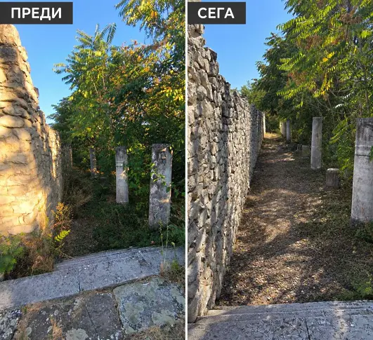 Пътят към крепостта Сторгозия и основната ѝ вътрешна част са облагородени, приветливи и достъпни за посетители