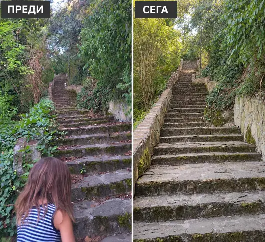 Пътят към крепостта Сторгозия и основната ѝ вътрешна част са облагородени, приветливи и достъпни за посетители